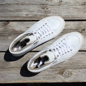 White G by Guess High Top Sneakers